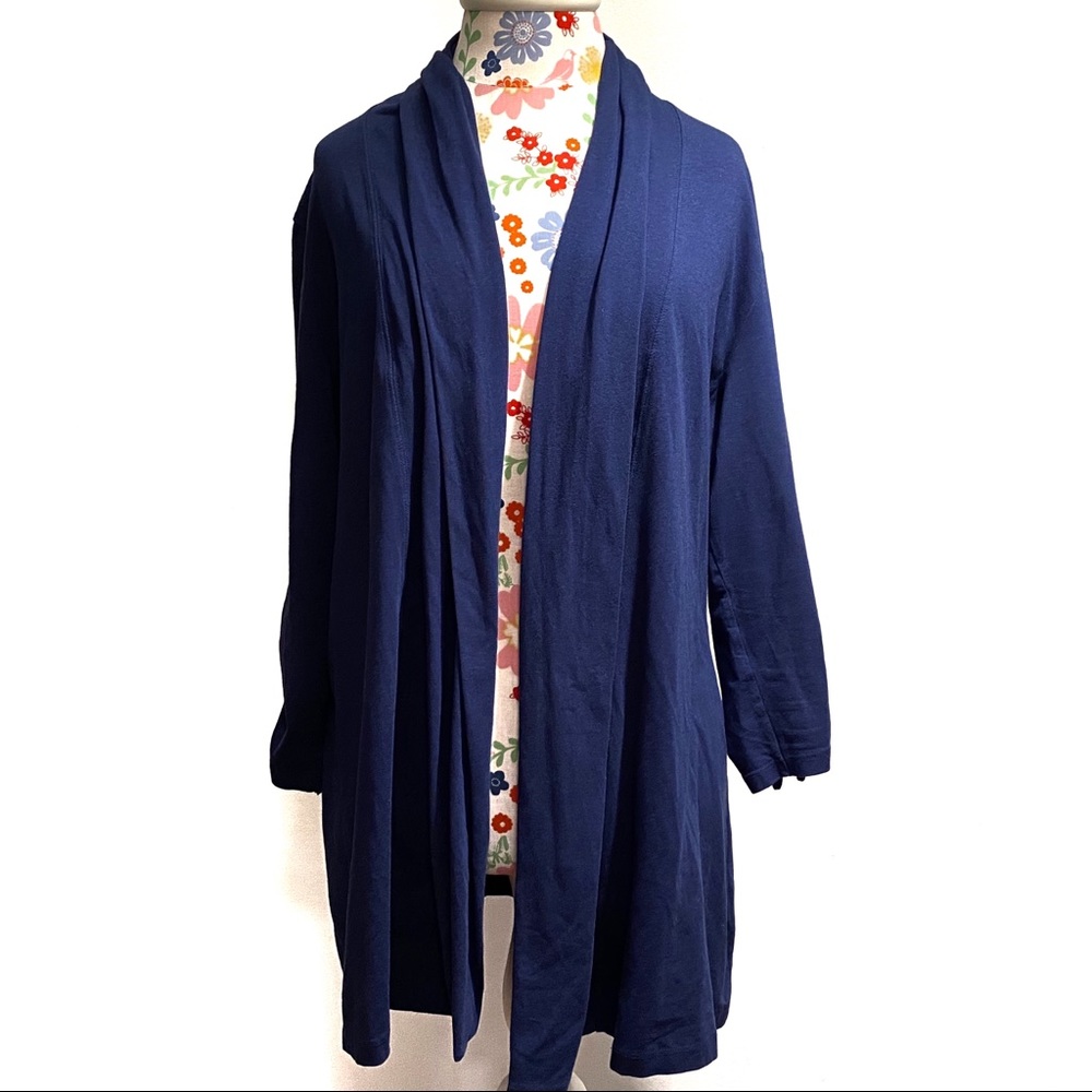 JM Collection Long Open Cardigan
